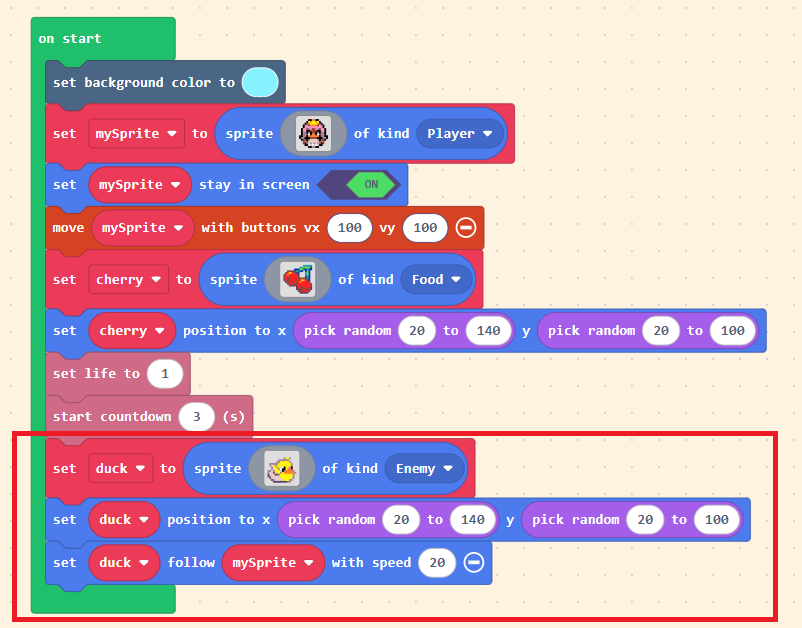 add duck sprite