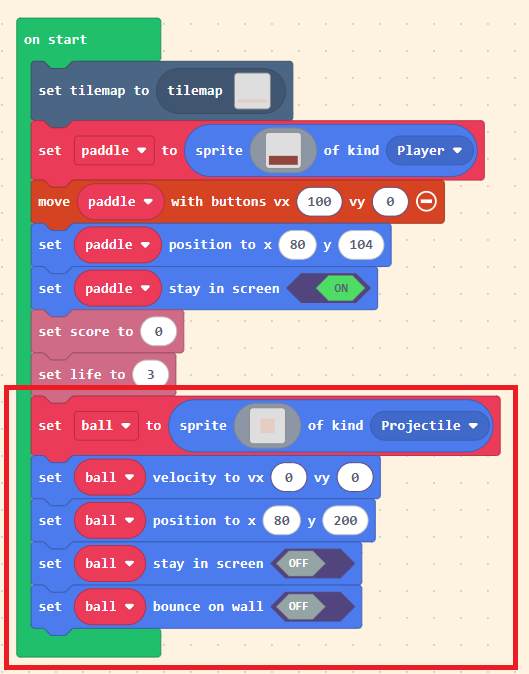 create ball