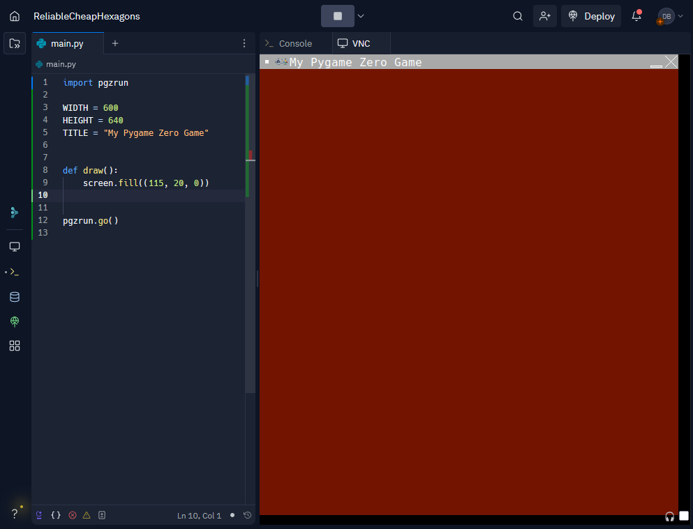 pygame zero